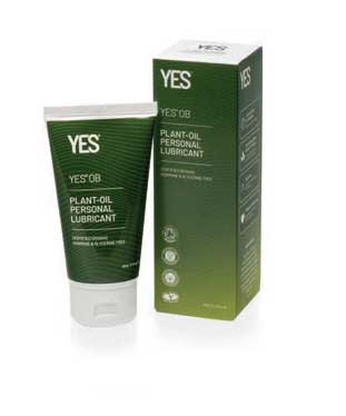 YES OB oil-based lubricant for menopause and vaginal dryness