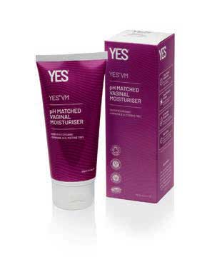 YES VM vaginal moisturiser for menopause and vaginal dryness